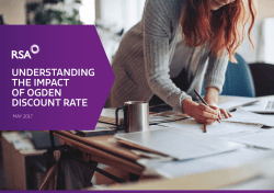 understanding the impact of ogden discount rate