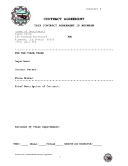 independent contractor agreement