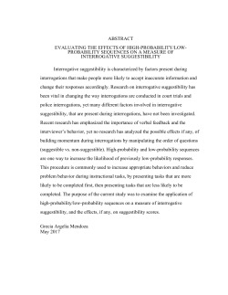 evaluating the effects of high-probability/low