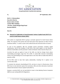 To, 29th September, 2015 Shri N. S. Vishwanathan Executive