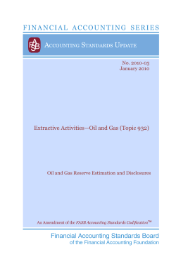 Extractive Activities&mdash;Oil and Gas (Topic 932)