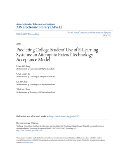 an Attempt to Extend Technology Acceptance Model