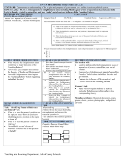 Civics - Lake County Schools