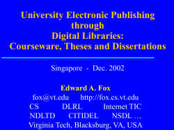 National Digital Library of Theses and Dissertations