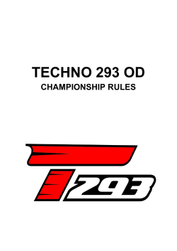 Techno 293 - International Windsurfing Association
