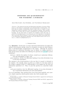 FINITENESS AND QUASI-SIMPLICITY FOR SYMMETRIC K3