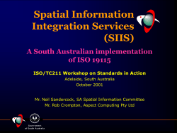 A Case Study: Spatial Information Integration Services