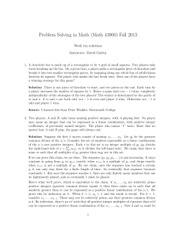Problem Solving in Math (Math 43900) Fall 2013
