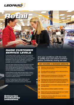 1005 Leopard Retail Data Sheet WEB.indd