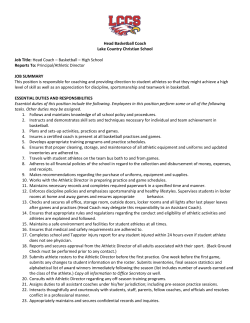 Head Basketball Coach Lake Country Christian School Job Title