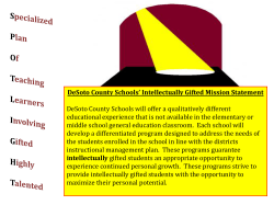 DeSoto County Schools` Intellectually Gifted Mission Statement