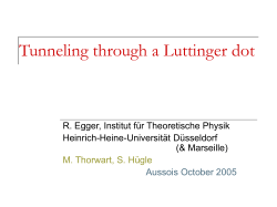 Thorwart et al. PRB 2005