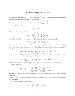 SOLUTIONS TO PROBLEM SET 7 1. It follows from Theorem 3.5.3