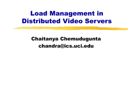 Distributed Systems and Multimedia