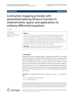 Contraction mapping principle with generalized altering distance