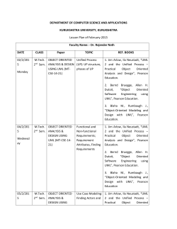 Lesson Plan of February-2015