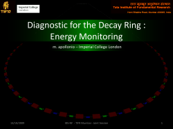 lattice g4beamline model spin depolarisation ideal case - IDS-NF