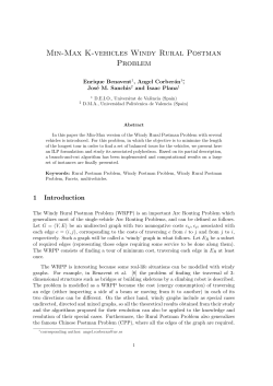 Min-Max K-vehicles Windy Rural Postman Problem