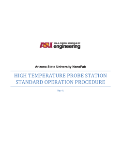 High Temperature Probe Station Standard