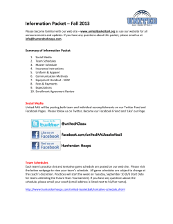 Team fees are broken down into four main areas