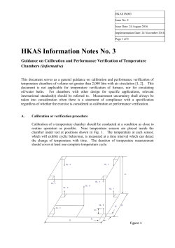 HKAS Information Notes No. 3