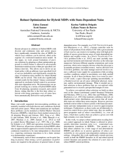Robust Optimization for Hybrid MDPs with State-Dependent