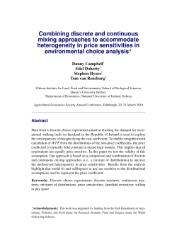Combining discrete and continuous mixing