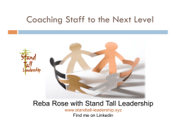 Coaching Staff Slides - Expanded Learning Symposium