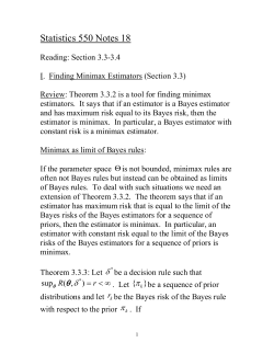 Statistics 550 Notes 3