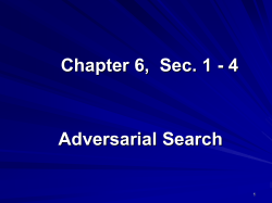 Adversarial Search