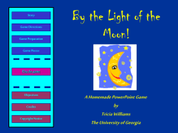 By the Light of the Moon