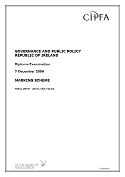 marking scheme - Free Exam Papers