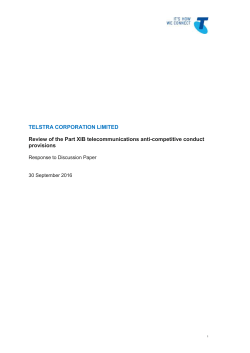 Review of the Part XIB telecommunications anti