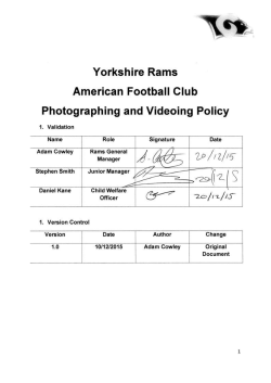 3. Photographing and Videoing