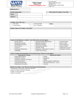 01A WMI-Accident Investigation Form - Wagner