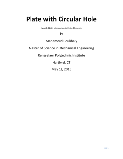 Plate with Circular Hole - Ewp.rpi.edu
