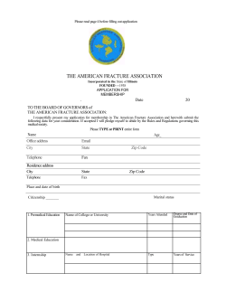 Please read page 4 before filling out application