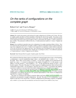 On the ranks of configurations on the complete graph