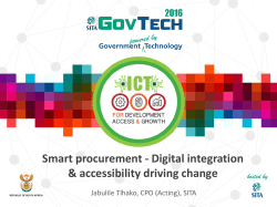 Smart procurement