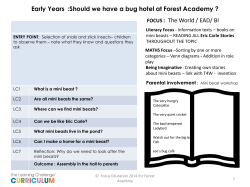New National Curriculum