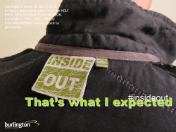 PowerPoint Presentation - Burlington Baptist Church