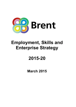 Employment, Skills and Enterprise Strategy 2015-20