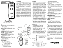 SDMN5 - Fieldpiece Instruments