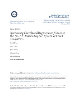 Interleaving Growth and Regeneration Models in the NED