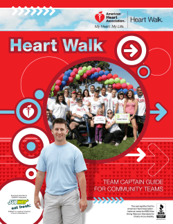 team captain guide for community teams