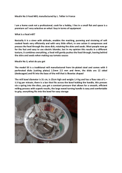 Moulin No 3 Food Mill - Vous