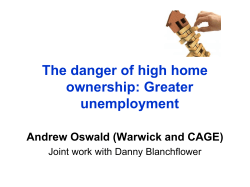 The Danger of High Home Ownership: Greater