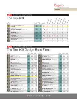 The Top 100 Design-Build Firms
