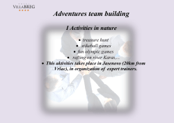 Adventures team building