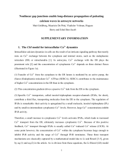 Long-Range Propagation of Pulsating Calcium Waves Using